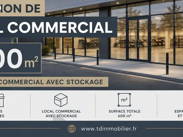 Local commercial 600 m² Drumettaz-Clarafond