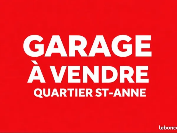 Lot de 6 garages