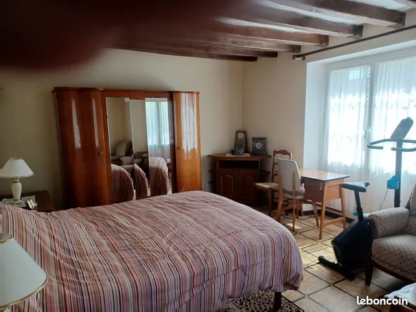 Chambres en colocation - Maison climatisée avec jardin - Orgères-en-Beauce