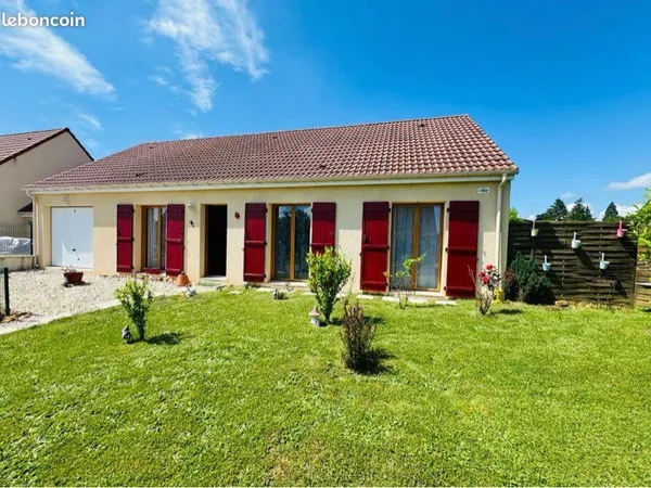 Pavillon 4 chambres de plain pied