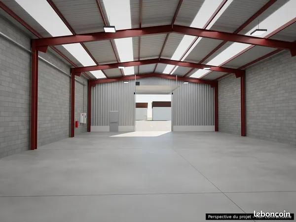 🏭 LOCAUX D'ACTIVITÉ DE 350 m² À VENDRE - VAL-DE-MODER (67350)