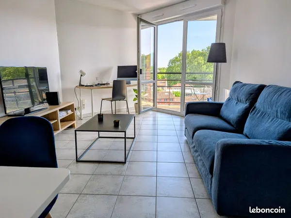 T2 49m2 - Toulouse Bazacle - terrasse - garage fermé