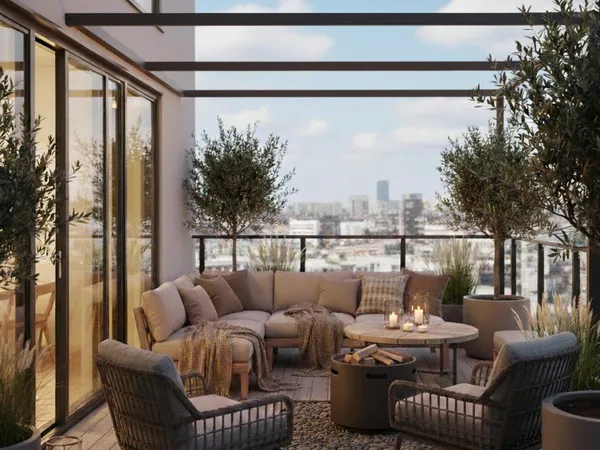 ***GRAND T3 en étage élevé avec beaux espaces extérieurs + parking***