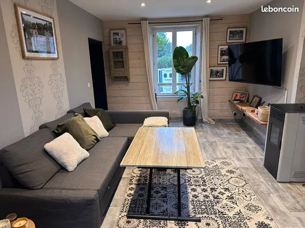 Loue maison Seulline avec terrain et dépendances