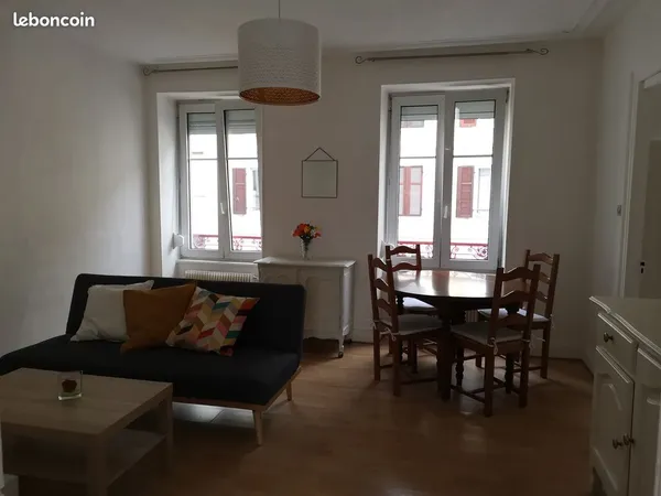 Rare à la location - Appartement meublé avec jardin privatif - Centre de Mulhouse