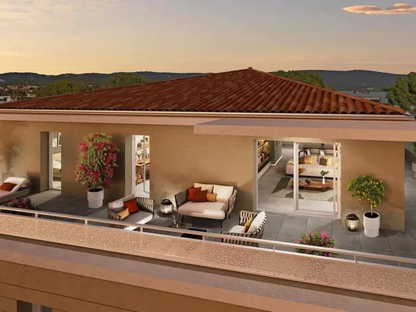 SUPERBE T3 EN ATTIQUE TERRASSE 32 m²