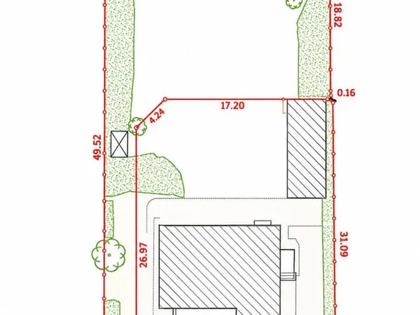 Terrain 555 m²