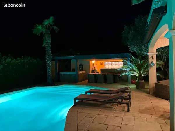 Villa les Cèdres - 165m2, Piscine chauffée, Pool house - Chanas