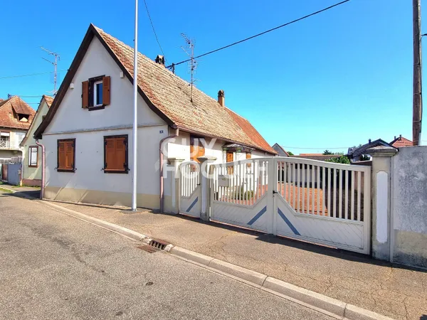 Maison individuelle Hilsenheim 3 pièces 90 m2 sur un terrain de 14,69 ares constructibles