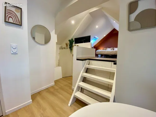 Appartement atypique esprit loft - Auxerre centre-ville