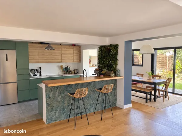Nantes - durantière | maison familiale 150 m² | 4 chambres + bureau & buanderie | jardin | garage