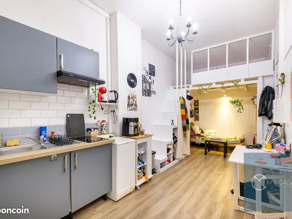 Appartement 1 pièce 19 m²