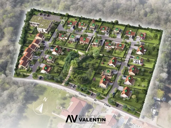 Terrain 521 m²