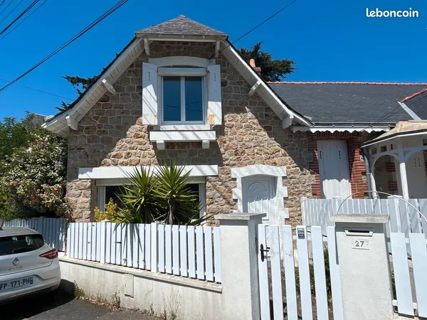 Maison meublée 350m de la plage