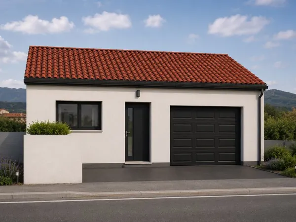 Terrain + maison 60 m²