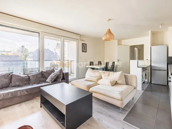 NANTES -- TORTIERE -- APPARTEMENT 3 PIÈCES -- 63 m² -- ASCENCEUR -- PLACE DE STATIONNEMENT -- CAVE