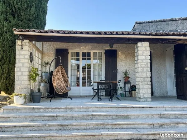 Agréable villa avec jardin