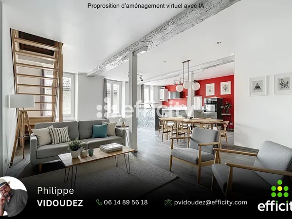 Appartement 3 pièces 78 m²