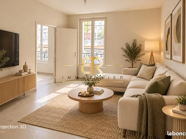 Appartement 2 pièces 42 m²