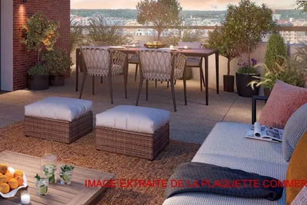 Appartement 2 pièces 42 m²