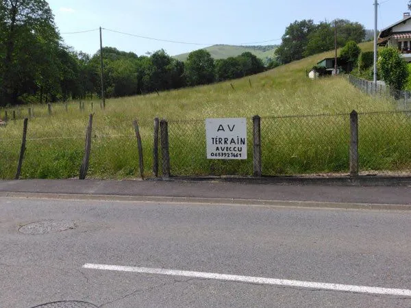 Terrain constructible 1000 m2