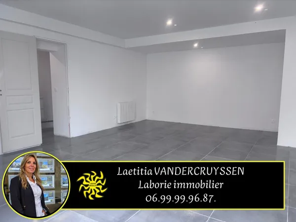 À louer Studio de 46 m2 avec cave Riols