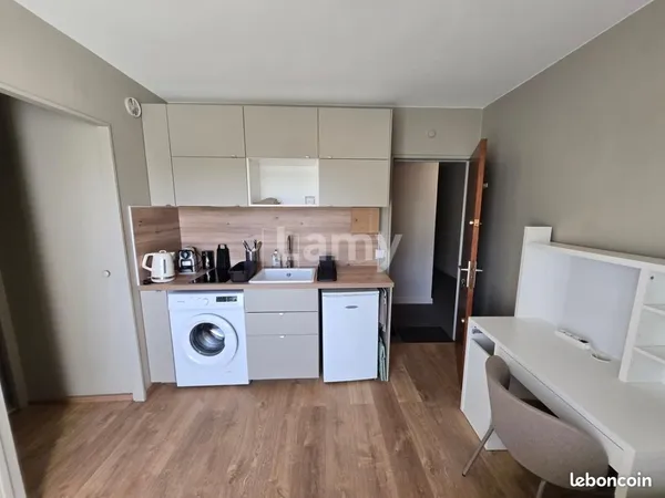 Studio 1 pièce 22 m²