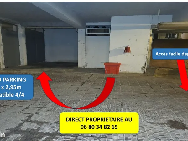 Grand Parking Sécurisé très proche Croisette et Rue d'Antibes