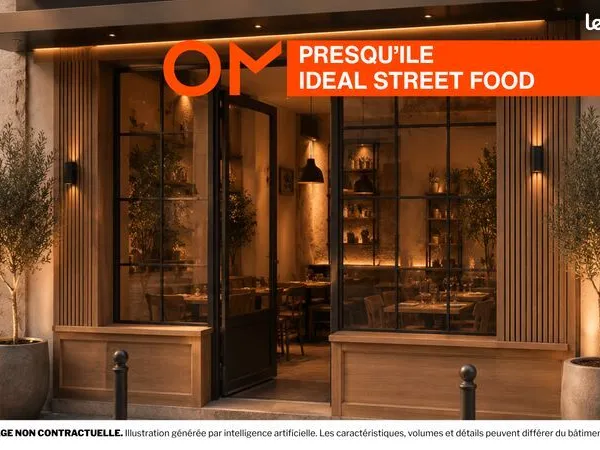 Fonds de commerce restaurant, bureaux 45 m²