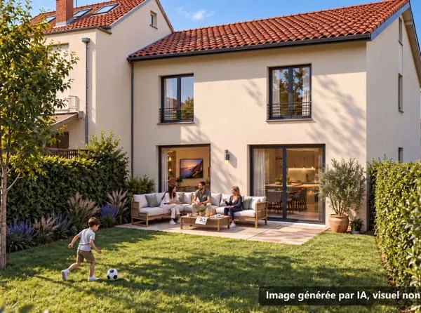 LYON 8 -BACHUT - TERRAIN À BÂTIR DE 317 m² AVEC PERMIS DE CONSTRUIRE PURGÉ