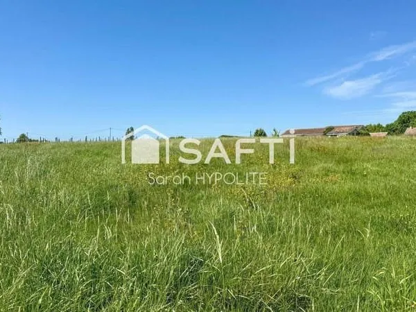 Terrain constructible 1200 m²
