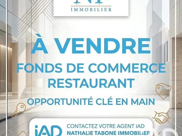 Fonds de commerce 1 pièce 72 m²