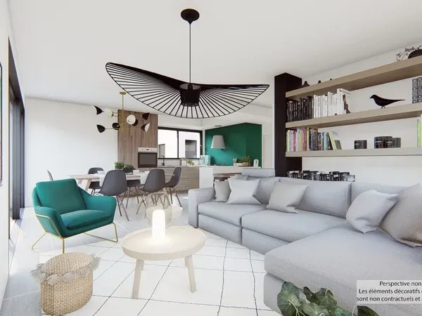 Maison neuve 6 pièces 135 m²