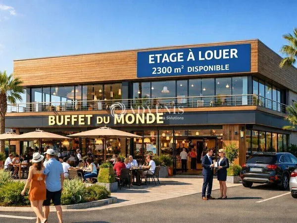 Local commercial 2500 m²