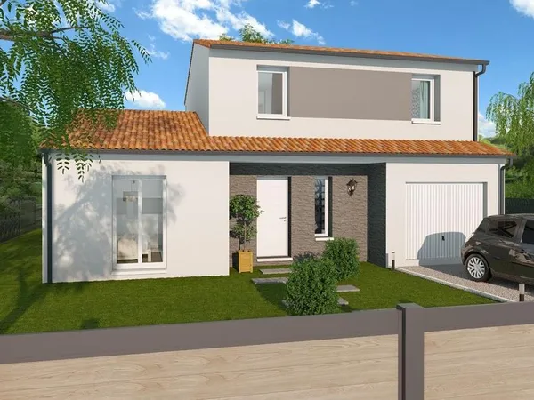 Terrain + maison 80 m²