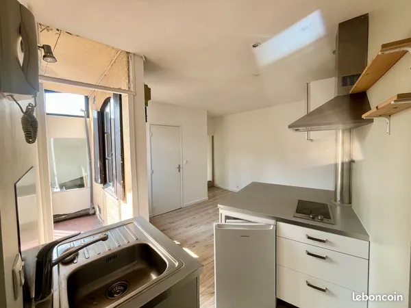 Appartement studio/T1 coeur Saint Cyprien, 30 m² au sol
