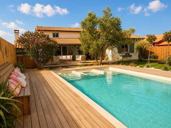 Maison familiale avec piscine