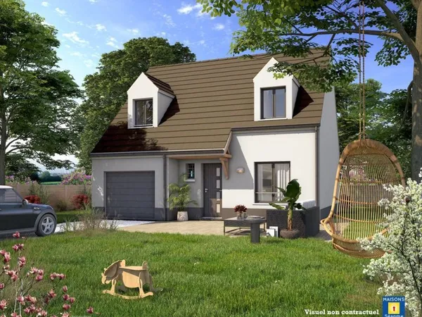 Terrain + maison 4 pièces 90 m²