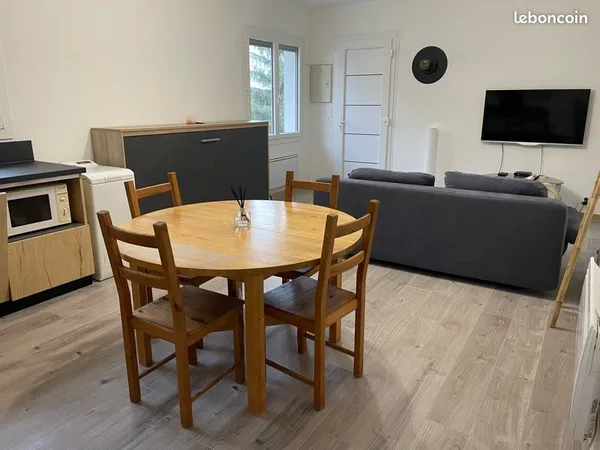 Appartement 45 m2 avec terrain