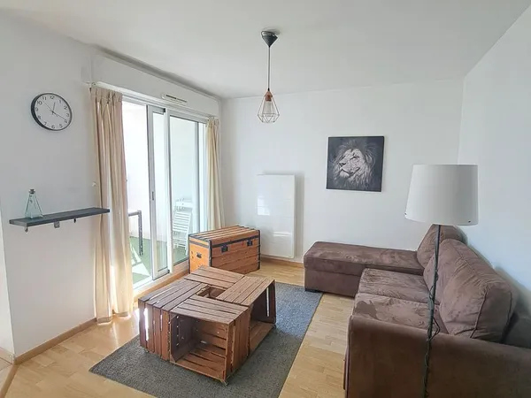 T2 46 m2 - meublé - 770 CC - 1 terrasse - 1 balcon - 1 place de parking privé - dispo le 29/10/26