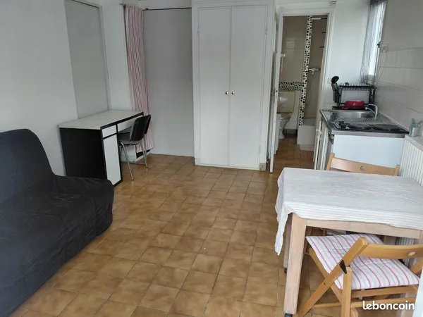 Studio Meublé 16 M2 toute charge comprise