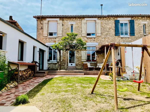 Maison meublée 3 chambres - La Rochelle Centre / Porte Royale - Disponible 6 mois - Bail mobilité