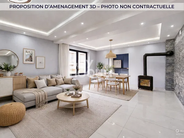 Maison de plain-pied rénovée à vendre 3 chambres Stationnement 4 véhicules Secteur calme
