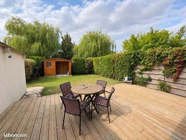 Maison 85 m² - 3 chambres - Jardin - Garage