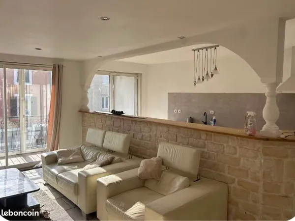 Montélimar - Appartement 100 m² meublé - Petite copropriété - 180 000