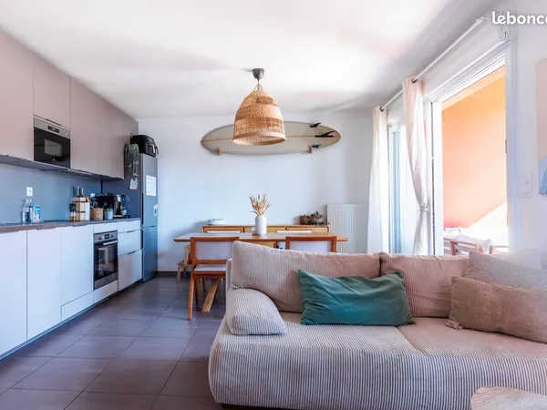 Appartement T2 de 44 m² avec grand balcon