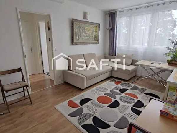 Appartement 2 pièces rénové de 40 m² à Bondy (93140)
