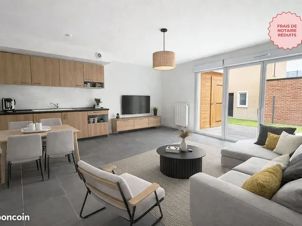 Appartement - 4 P - 90,40 m2 - 0
