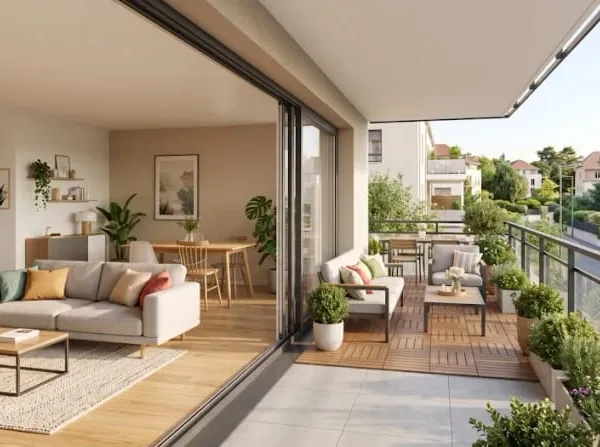 Appartement 3 pièces 62 m²