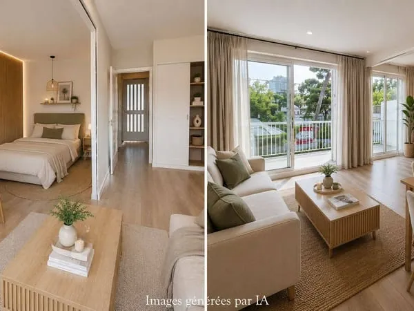 Appartement 2 pièces 35 m²